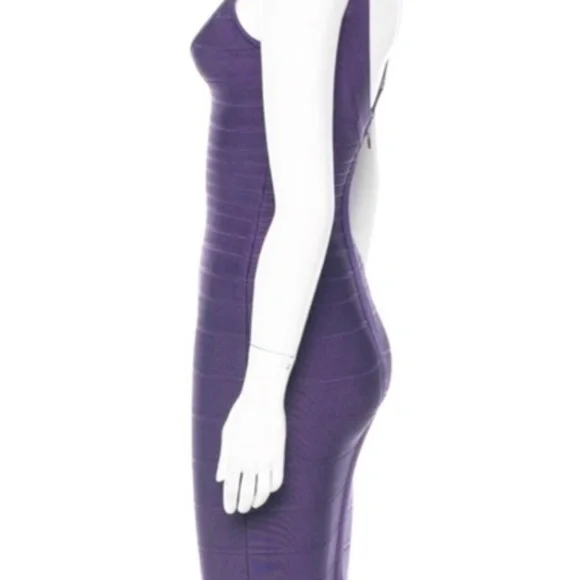 Herve Leger Sydney Scoop Essential Dress - Picture 2 of 10